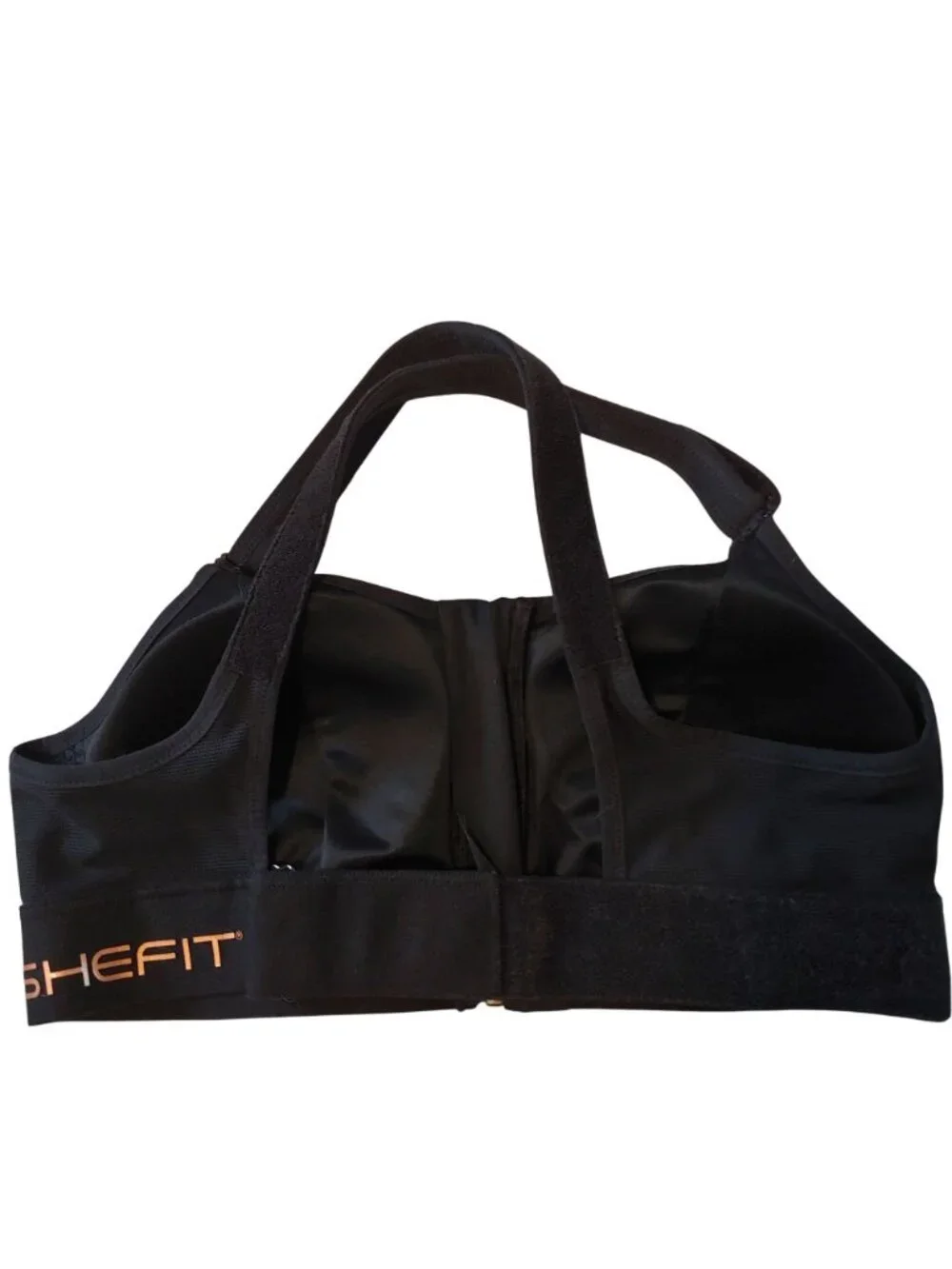 SHEFIT Womens Sports Bra High Impact Front Zip Adjustable Luxe Support Activewea